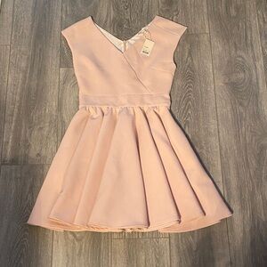 Maje - NWT! Blush Rose Pink Mini Dress - Size 1